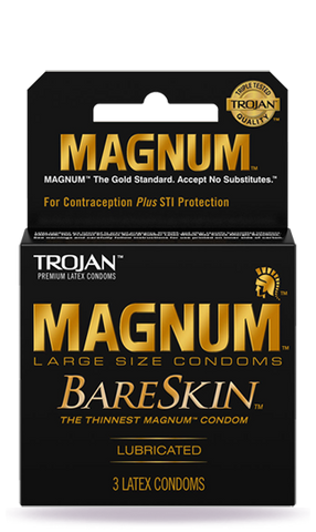 TROJAN | MAGNUM BARESKIN CONDOMS 3CT - 6PC