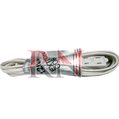 Wholesale Extension Cord White 12FT Bulk