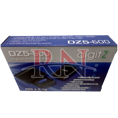 digitZ DZ5-600 Digital Pocket Scale Wholesale