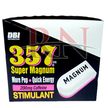 Wholesale 357 Magnum Caffeine Stimulant 3CT Blister Bulk