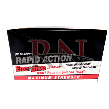 Rapid Action Energize 2-Way Blister Packs Wholesale