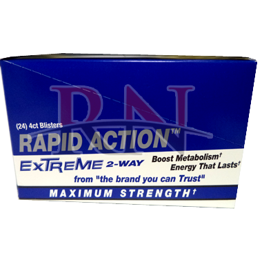 Wholesale Rapid Action Extreme 2-Way Maximum Strength Blister Packs