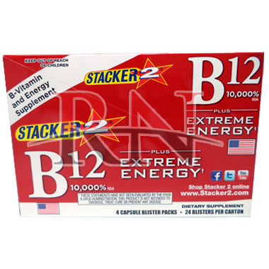B12 Extreme Energy Stacker 2 Blister Wholesale 