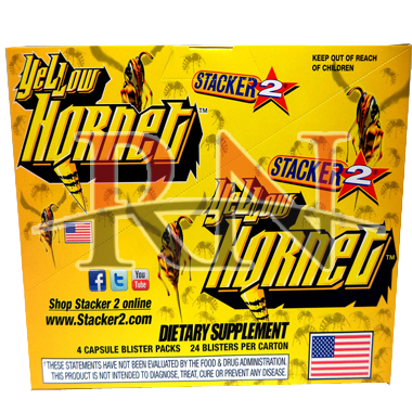 Wholesale Yellow Hornet 4CT Blister Bulk