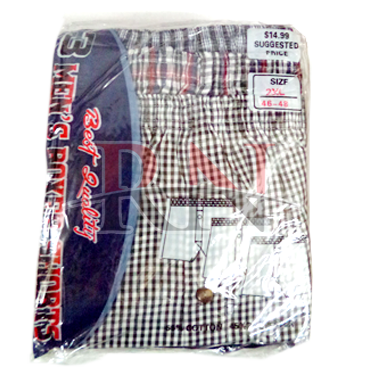 Box Shorts Wholesale Men's 3CT