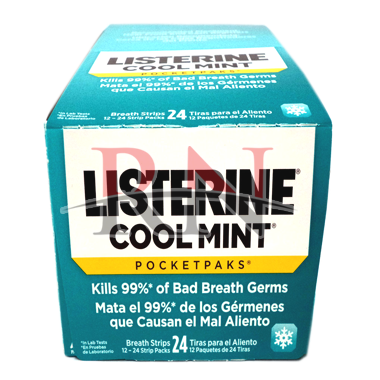 Wholesale Listerine Pocketpaks Strips Cool Mint