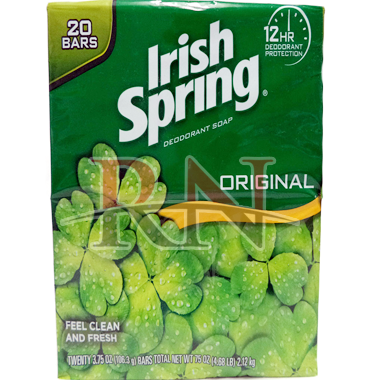 Wholesale Irish Spring Soap Bar 20CT