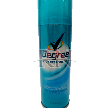 Wholesale Degree Shower Clean Aerosol Deodorant