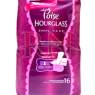 Wholesale Poise Hourglass Pads