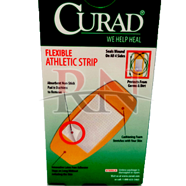 Curad Flexible Athletic Strip Bandages XL Wholesale