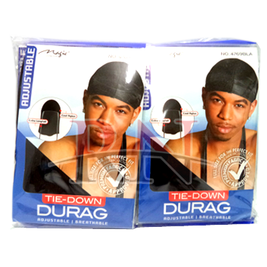 Wholesale Black Durag Tie-Down