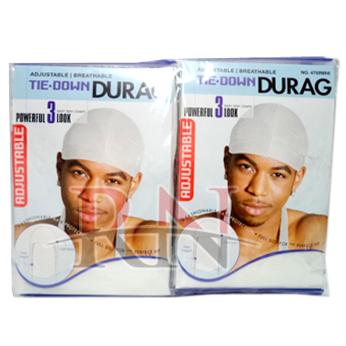 Wholesale White Durag Tie-Down