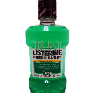 Wholesale Listerine Mouthwash Fresh Burst 250ML