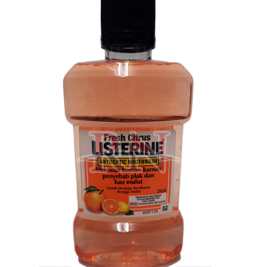 Listerine Fresh Citrus Mouthwast 250ML Wholesale