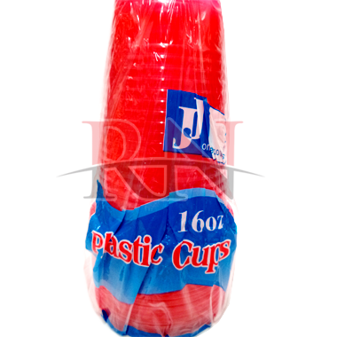 Red Plastic Cups Wholesale 16oz