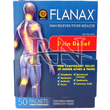 Flanax Pain Relief Dispenser Wholesale