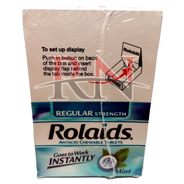 ROLAIDS | REGULAR STRENGTH MINT 10CT - 12 PK – RN International Inc.