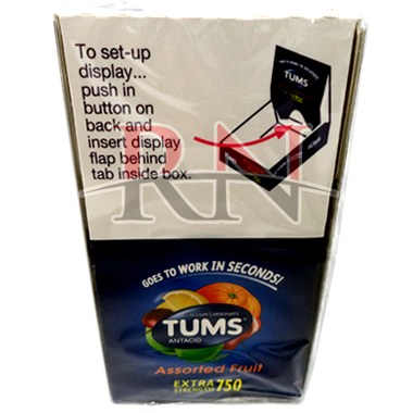 Wholesale Tums Extra Strength 750 Assorted Fruit