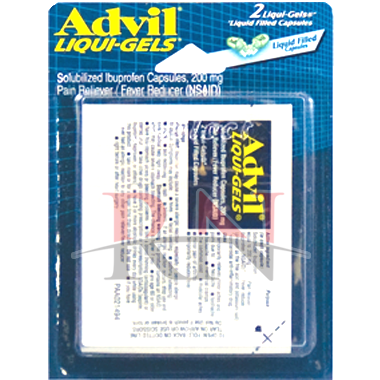 Advil Liqui Gels Blister Pack Wholesale