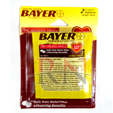 Bayer Aspirin Blister Pack Wholesale