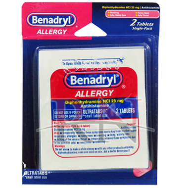 Wholesale Benadryl Blister Pack