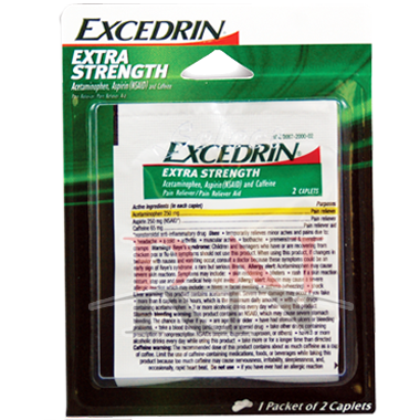 Excedrin Extra Strength Blister Pack Wholesale