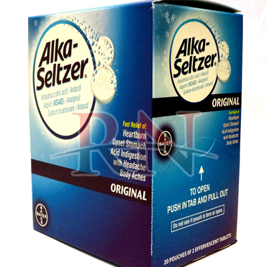 Wholesale Alka-Seltzer Plus Dispenser 20PK