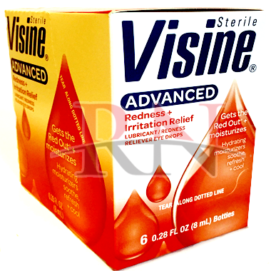Wholesale Visine Advanced 6PK
