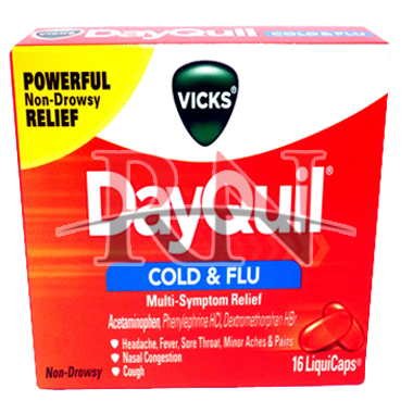 Dayquil Cold & Flu 16CT Wholesale