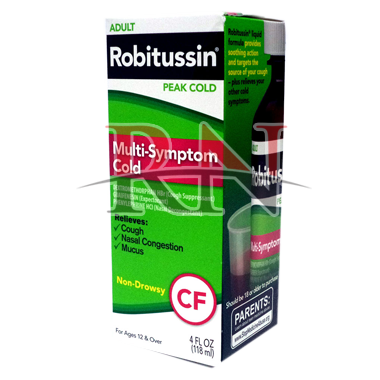 Robitussin Adult 4oz Wholesale