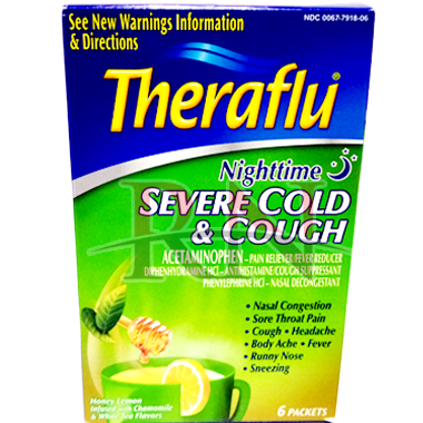 Theraflu Nighttime Severe Cold & Cough Wholesale
