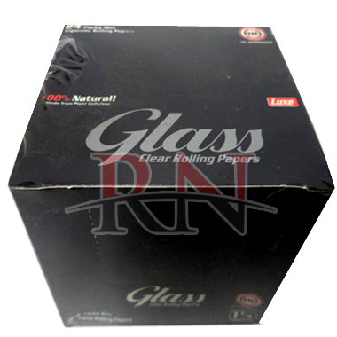 Glass Clear Rolling Papers 1 1/4 Size Wholesale