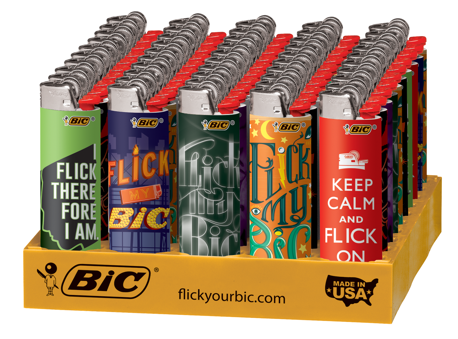 BIC Flick Your Bic Lighters Wholesale RN International RN