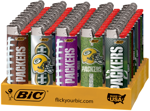 Wholesale BIC Greenbay Packers Lighters