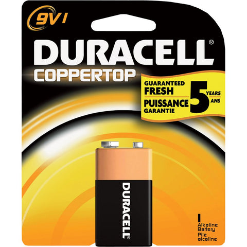 DURACELL | COPPERTOP 9V