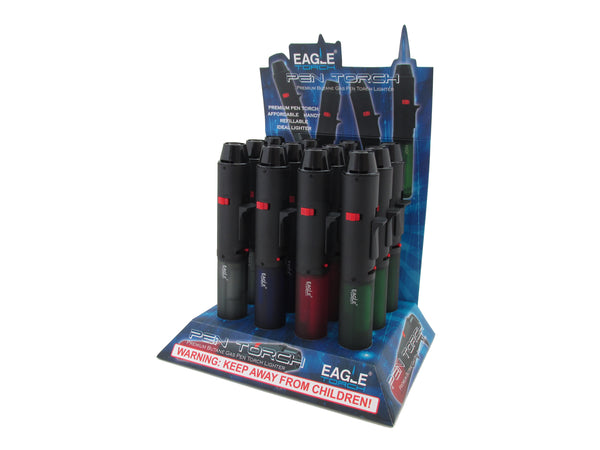 EAGLE TORCH | PEN TORCH LIGHTERS 12PC