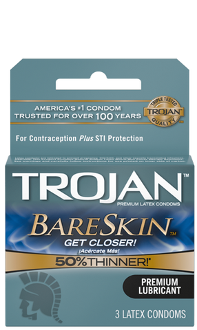 TROJAN | BARESKIN PREMIUM CONDOMS 3CT - 6PC